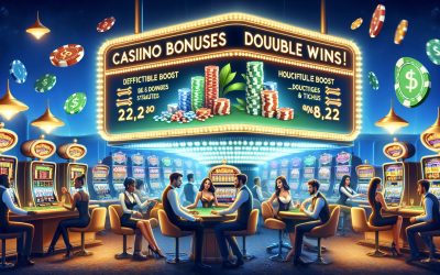 Kako koristiti casino bonuse na igre s dvostrukim dobitkom?