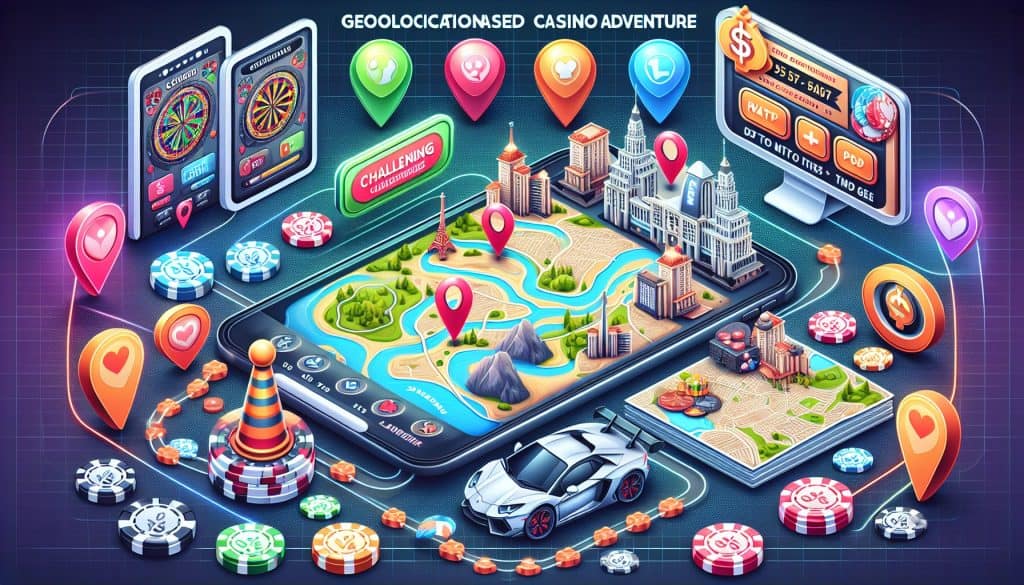 Casino koji koristi tvoju lokaciju za geografske izazove