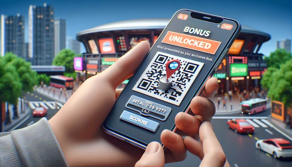 Bonusi koji se dijele putem QR kodova u fizičkim lokacijama